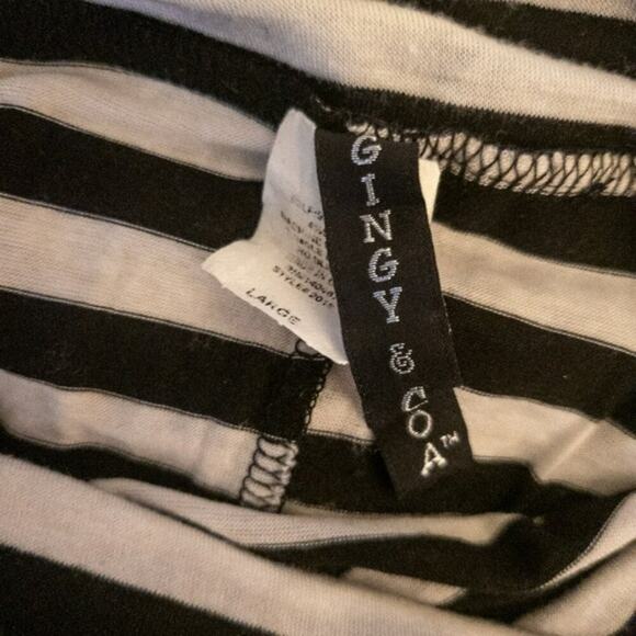 *3/$30* High Waist Stripe Maxi Dress -L - Picture 2 of 2